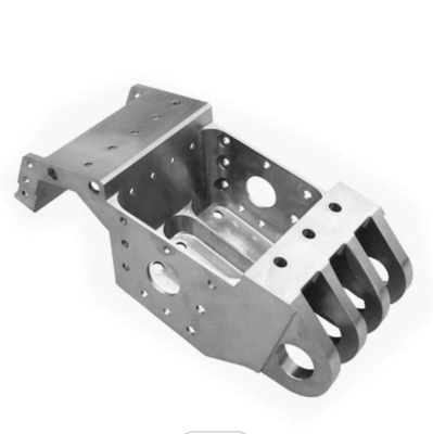 O CNC de bronze de aço fez à máquina as peças, hardware da máquina do CNC para o braço do robô industrial