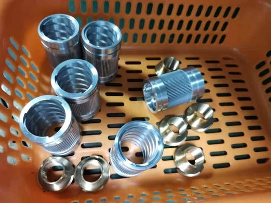 Peças de alumínio anodizado mate 6061 usinadas cnc para dispositivos médicos
