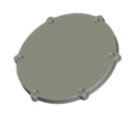 Elétrodo do cartucho que apoia o padrão fazendo à máquina das peças ASTM do CNC