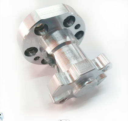 Peças fazendo à máquina de 6061 T6 de alumínio/do aço carbono cubo do CNC duramente que anodizam