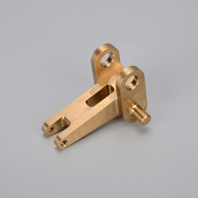As peças cabendo de bronze do conector de bronze do suporte, o CNC de bronze do encaixe fizeram à máquina as peças