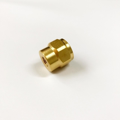 As peças cabendo de bronze do conector de bronze do suporte, o CNC de bronze do encaixe fizeram à máquina as peças