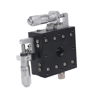 XYZ Estágio linear com motor passo a passo 2 mm parafuso de chumbo Pitch 0,01 mm/100 mm Direita